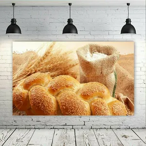 تابلو بوم طرح نان سفید مدل نان فانتزی کد SDB1927