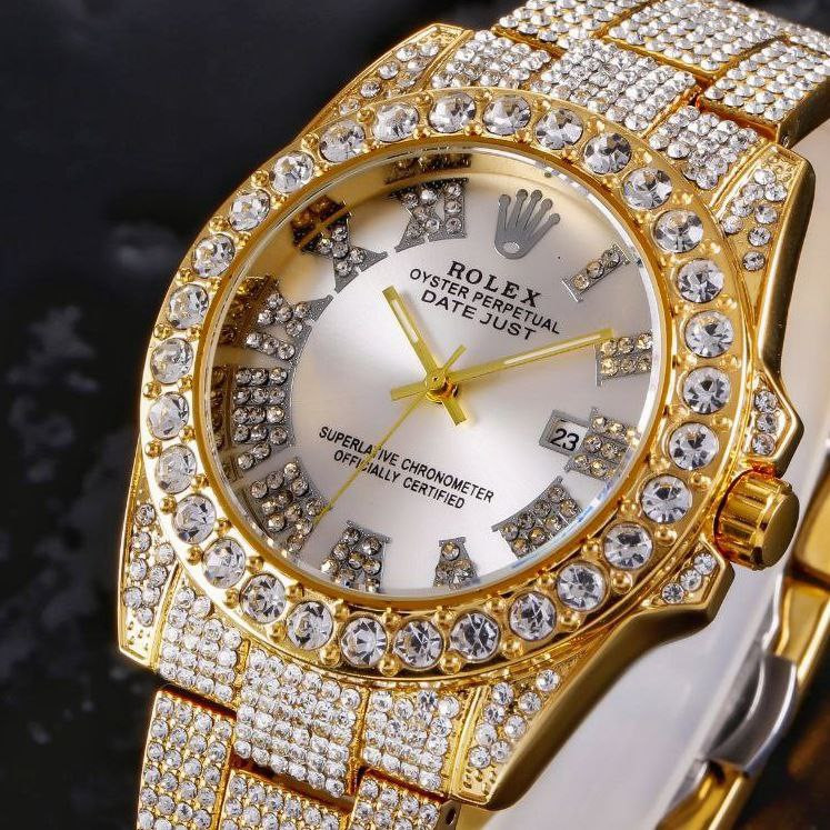 ساعت مچی عقربه‌ای مردانه  مدل دیت جاست فول نگین T