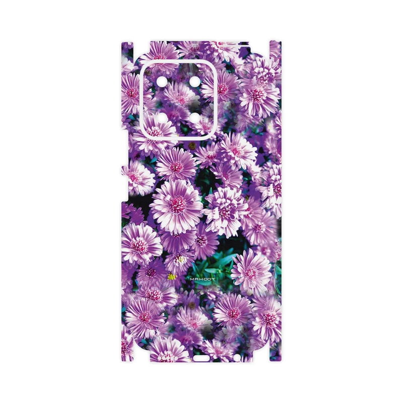 برچسب پوششی ماهوت مدل Purple_Flower-FullSkin مناسب برای گوشی موبایل آنر X5b
