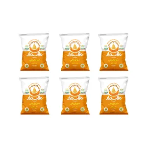 سویق پفی غلات پنیری مهدیار - 50 گرم بسته 6 عددی