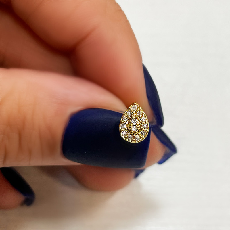 پیرسینگ گوش زنانه اقلیمه مدل HS253 پیرسینگ گوش زنانه اقلیمه مدل HS253