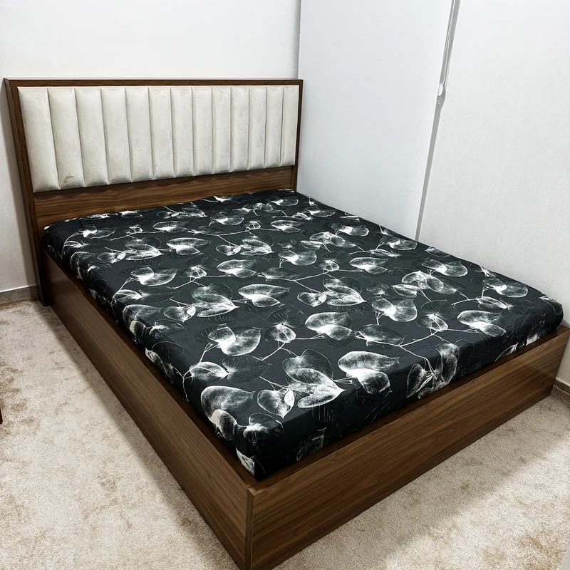 ملحفه ناتوسا مدل برکه دو نفره سایز 220x240 سانتی متر