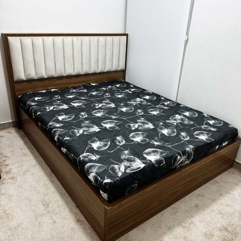 ملحفه ناتوسا مدل برکه دو نفره سایز 250x240 سانتی متر