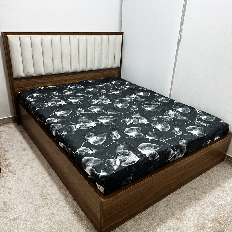 ملحفه ناتوسا مدل برکه دو نفره سایز 250x240 سانتی متر