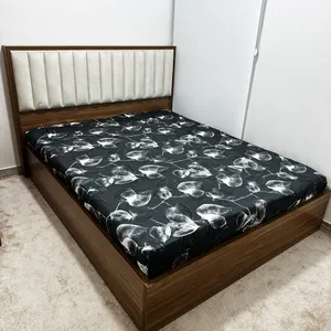 ملحفه ناتوسا مدل کشدار برکه دو نفره سایز 140x200 سانتی متر