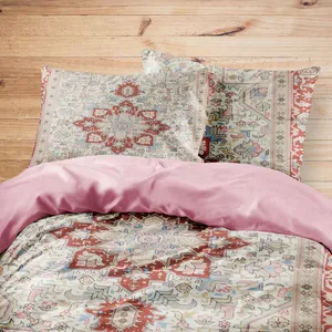 سرویس روتختی مدوپد طرح فرش تبریز مدل C-Tabriz63 یک نفره 4 تکه