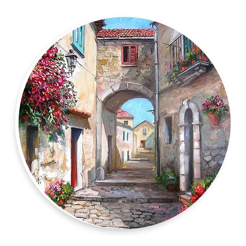  دیوارکوب طرح کوچه مدیترانه ای مدل wtb781