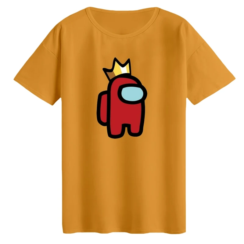 تی‌شرت لانگ آستین کوتاه زنانه مدل among us