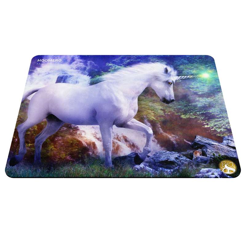 ماوس پد هومرو مدل A5864 طرح یونیکورن