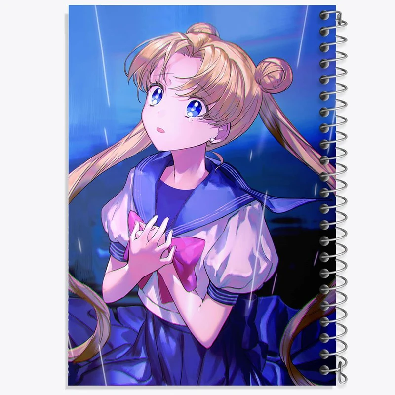 دفتر مشق 100 برگ خندالو طرح اوساگی تسوکینو انیمه Sailor Moon کد 17420