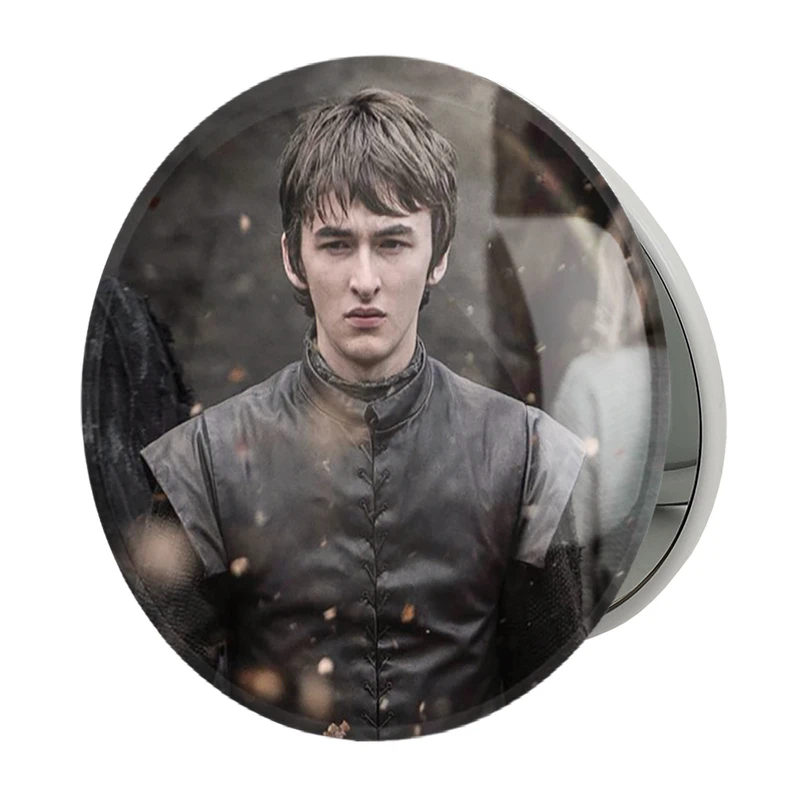 آینه جیبی خندالو طرح برن استارک گیم اف ترونز Game of Thrones مدل تاشو کد 2675 