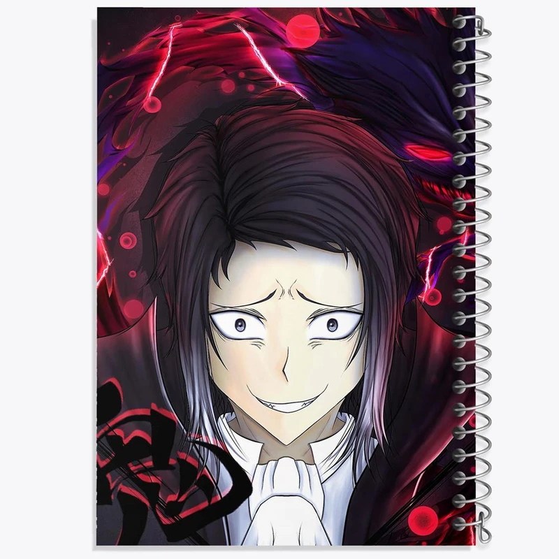 دفتر لیست خرید 50 برگ خندالو طرح آکوتاگوا انیمه سگ های ولگرد بانگو کد 15643