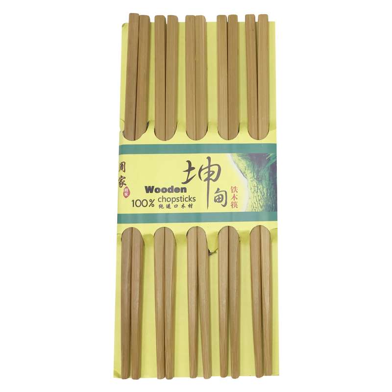 چوب غذا خوری مدل چاپستیک کد S بسته 10 عددی