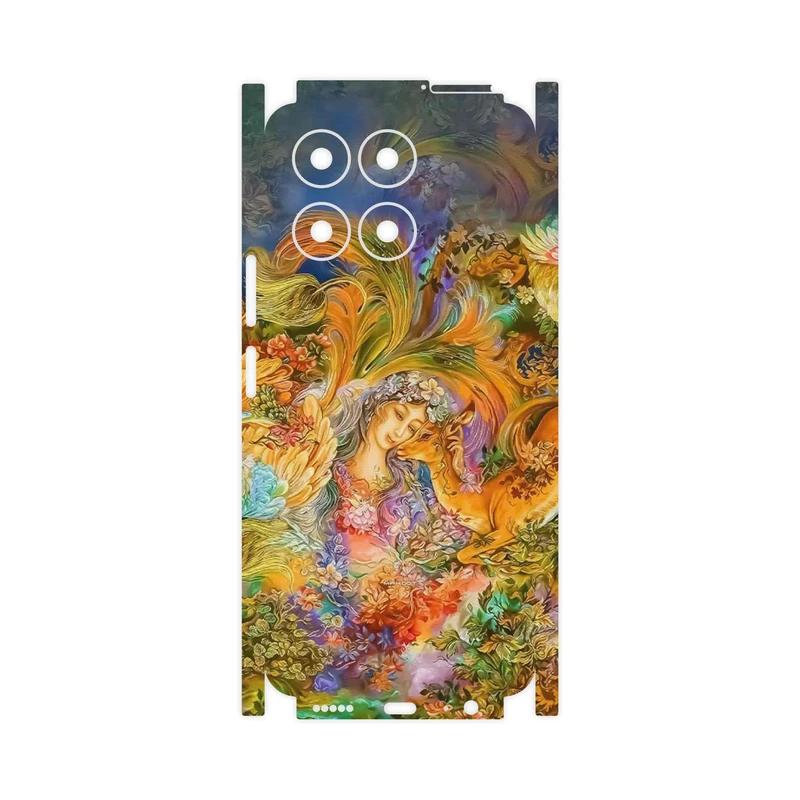 برچسب پوششی ماهوت مدل Persian miniature 3-FullSkin مناسب برای گوشی موبایل آنر X6a