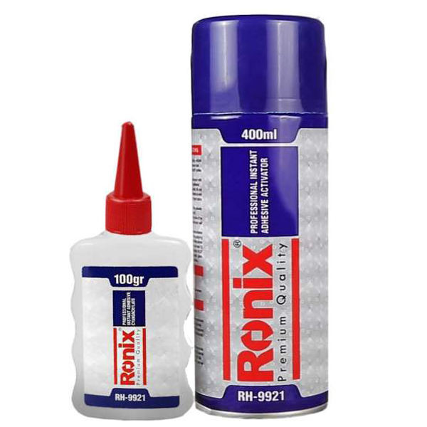 چسب فوری رونیکس مدل RH9921 حجم 400 میلی متر مجموعه 2 عددی چسب فوری رونیکس مدل RH9921 حجم 400 میلی متر مجموعه 2 عددی