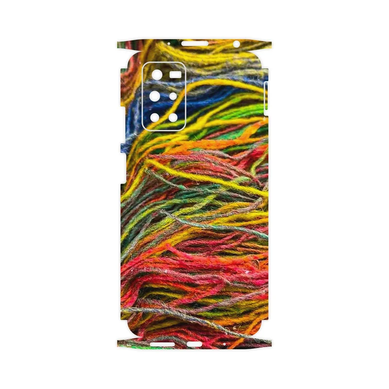 برچسب پوششی ماهوت مدل Fabric Texture 9-FullSkin مناسب برای گوشی موبایل شیائومی Redmi Note 11 4G