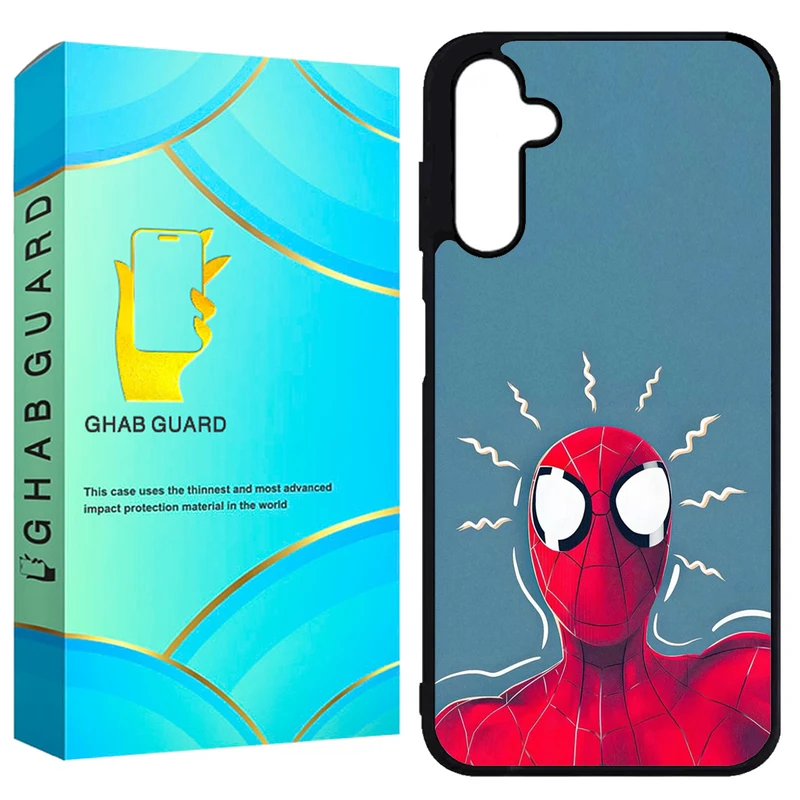 کاور قاب گارد طرح اسپایدر من مدل GCHPA25 مناسب برای گوشی موبایل سامسونگ Galaxy A25 