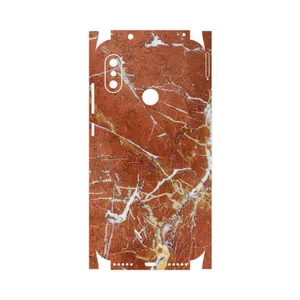 MAHOOT Red Marble-FullSkin Cover Sticker for Xiaomi Redmi Note 6 Pro