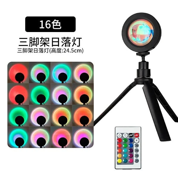 عکس شماره 2 : نور ثابت ال ای دی مدل sunset rgb k