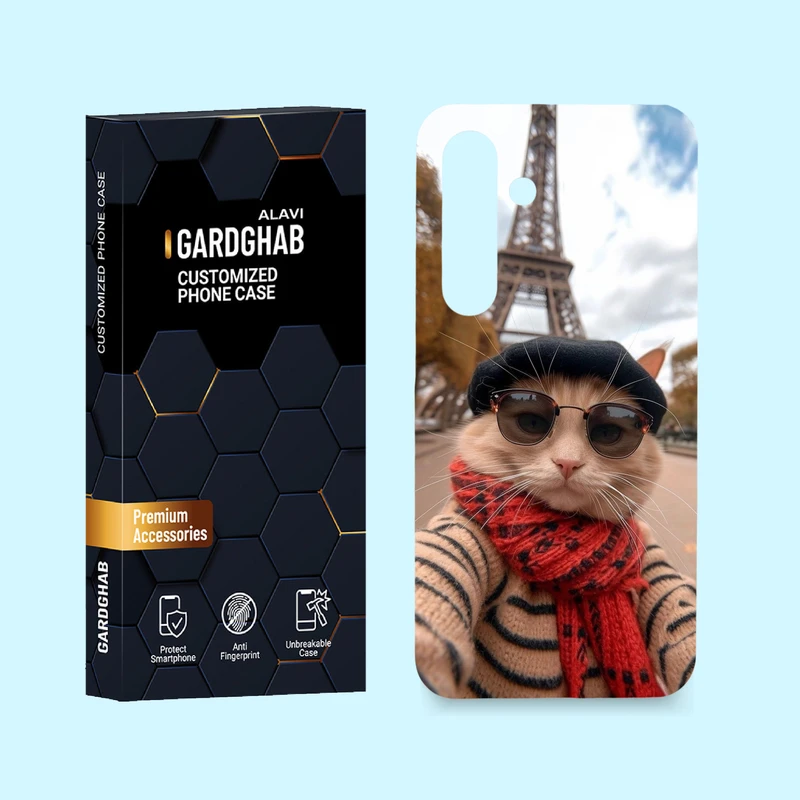 کاور گارد قاب علوی مدل هنری مناسب برای گوشی موبایل سامسونگ Galaxy S24