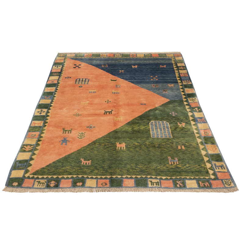 گبه دستباف چهار متری سی پرشیا کد 171935