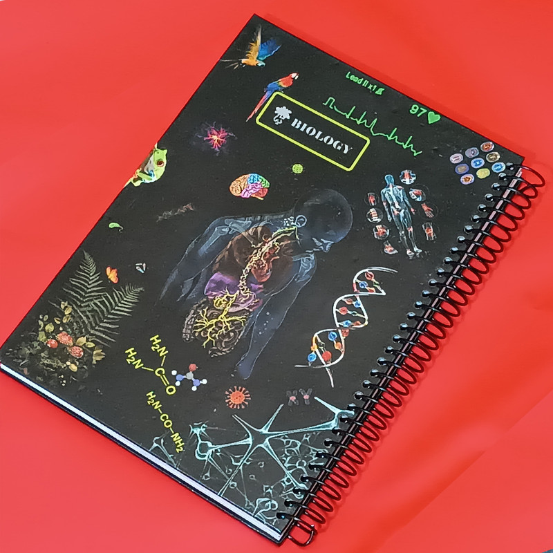 دفتر مشق 100 برگ تیما مدل زیست شناسی