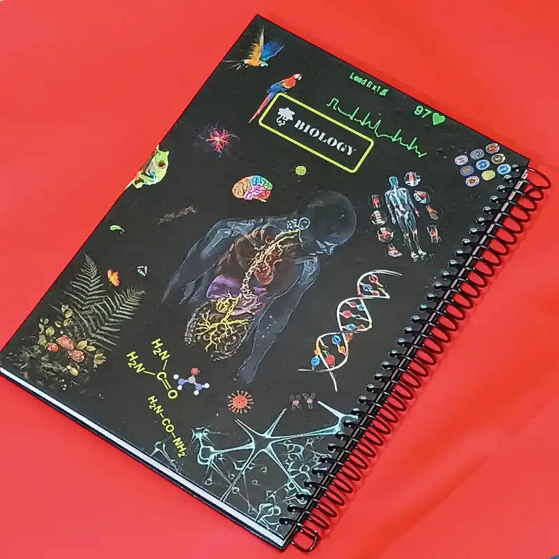 دفتر مشق 100 برگ تیما مدل زیست شناسی