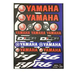 برچسب بدنه موتورسیکلت مدل YMA-R6