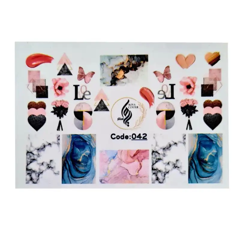 برچسب لنز ناخن  رویاسنتر مدل 42LL