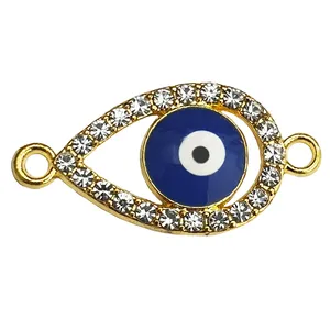 آویز دستبند طرح چشم و نظر مدل اشک AD 393