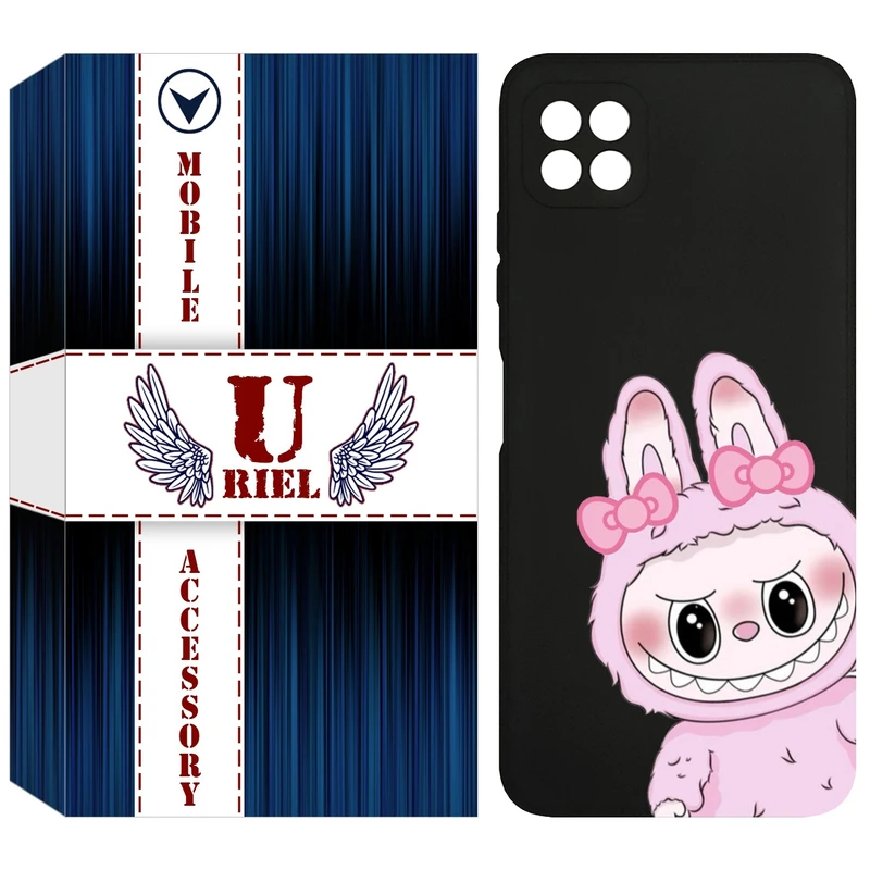 کاور یوریل مدل KSH کد 118 طرح عروسک لبوبو مناسب برای گوشی موبایل سامسونگ Galaxy A22 5G