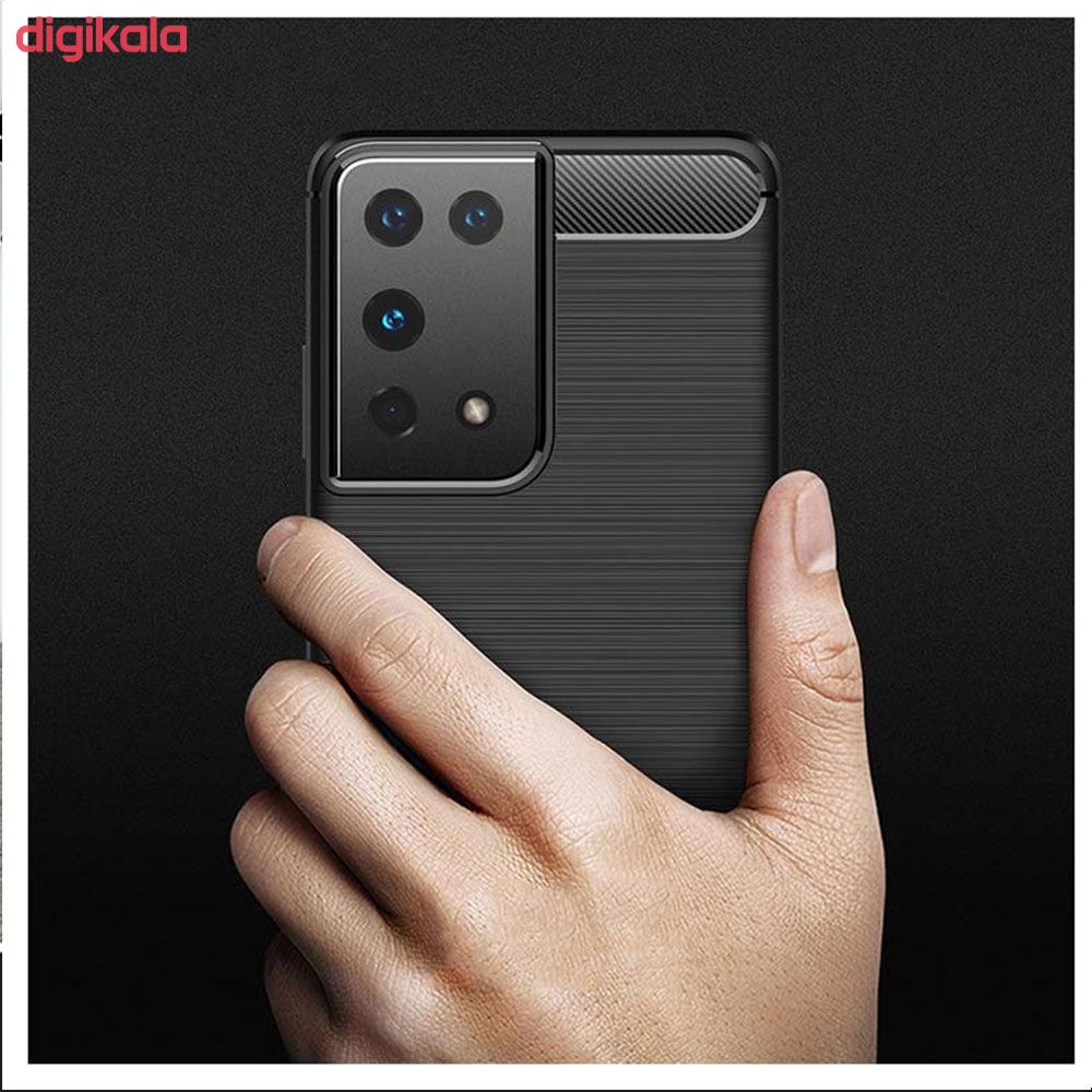 کاور جیتک مدل Rugged Carbon مناسب برای گوشی موبایل سامسونگ Galaxy S21 Ultra main 1 1
