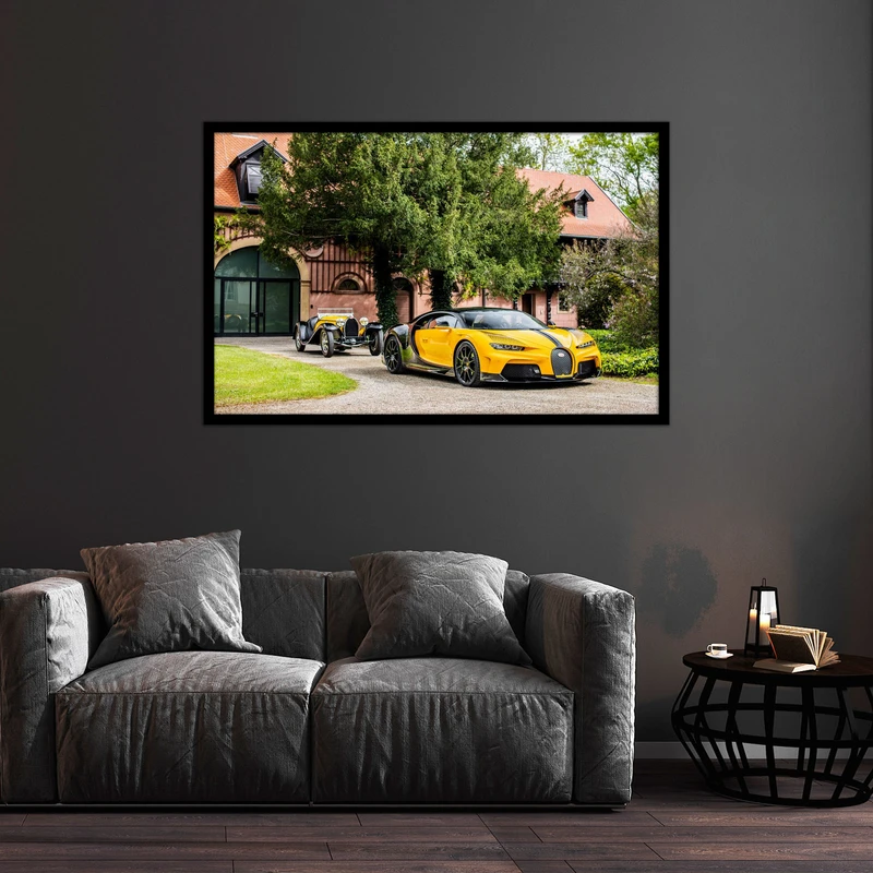 تابلو بکلیت طرح ماشین اسپرت مدل B-bu1121