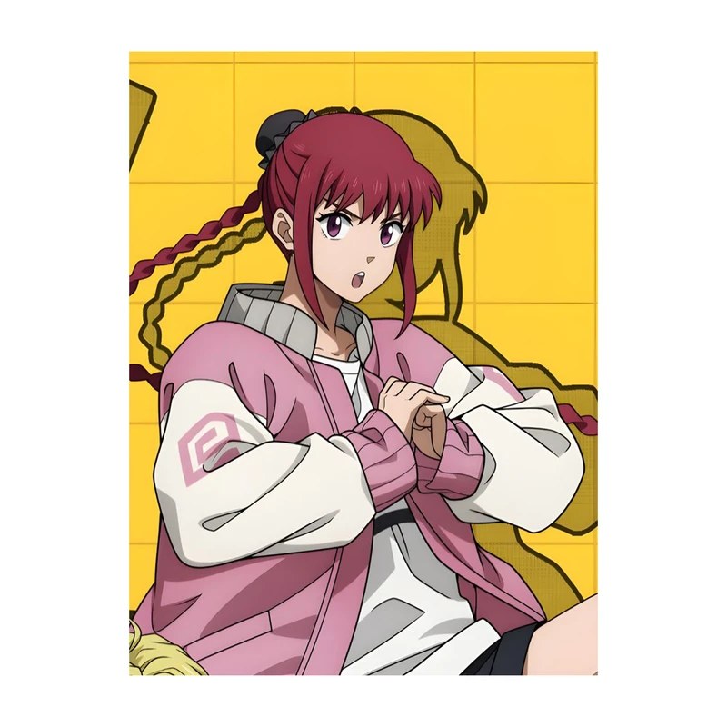 استیکر لپ تاپ و موبایل مدل انیمه طرح روزگار ساکاموتو کد 5627