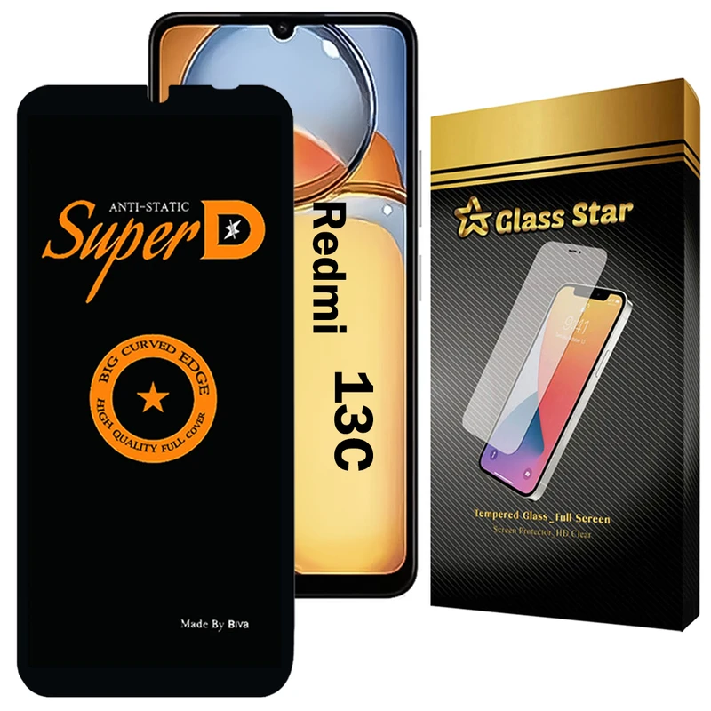 محافظ صفحه نمایش گلس استار مدل SUBIG20 مناسب برای گوشی موبایل شیائومی Redmi 13C