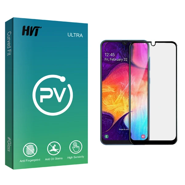 محافظ صفحه نمایش مات اچ وی تی مدل PV glass مناسب برای گوشی موبایل سامسونگ Galaxy A50