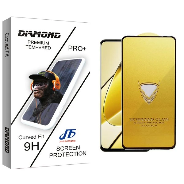 محافظ صفحه نمایش جی اف مدل Diamond OG مناسب برای گوشی موبایل ریلمی 11 5G