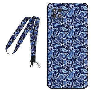 Megafone Paisley 0026 Cover For Samsung Galaxy A22 5G Mobile Neckband 