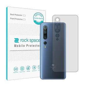 Transparent Rockspace HyGEL model back protector suitable for Xiaomi Mi 10 Pro mobile phone