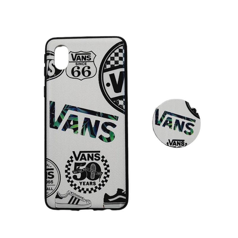 کاور مدل A3Core مناسب برای گوشی موبایل سامسونگ Galaxy A01 Core / A3Core به همراه پاپ سوکت