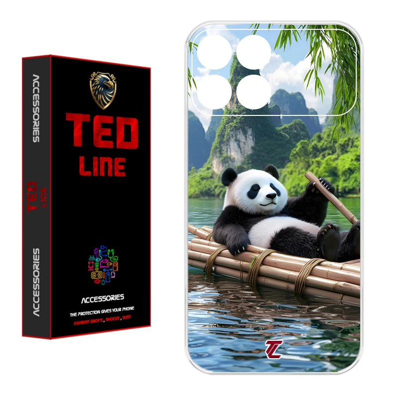 کاور تدلاین طرح پاندا کد 1162 مناسب برای گوشی موبایل شیائومی Poco X6 Pro