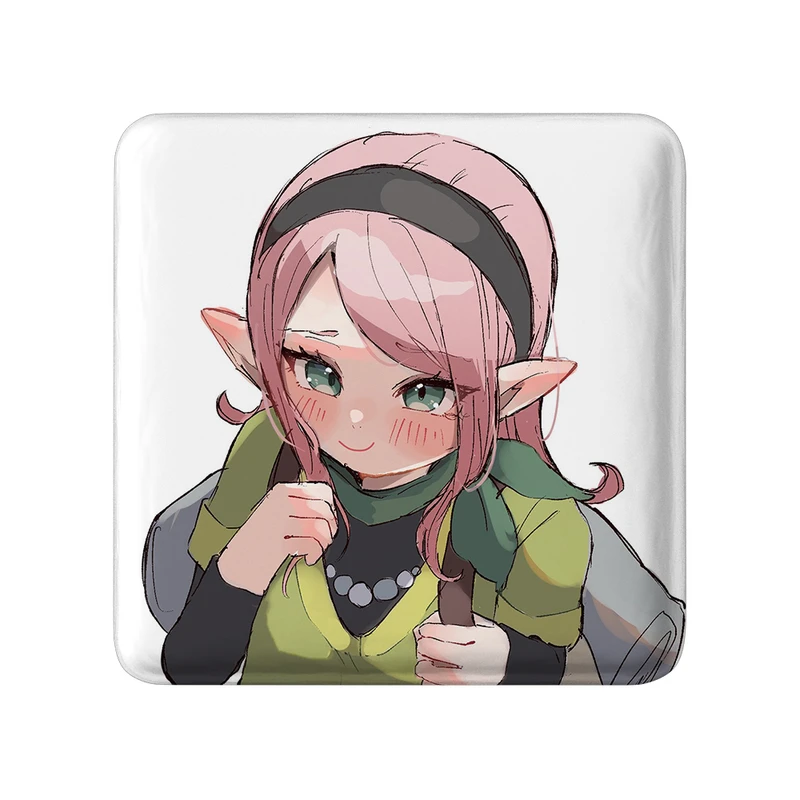 مگنت خندالو طرح بازی دراگون کوئست (Dragon Quest) مدل مربعی کد 35176
