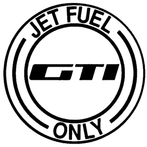 برچسب بدنه خودرو مارکت میکس طرح جی تی آی مدل Jet Fuel GTI کد 1150MMIX