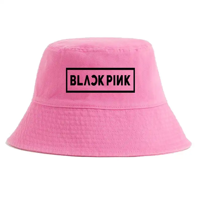 کلاه باکت مدل گروه بلک پینک کد k-26