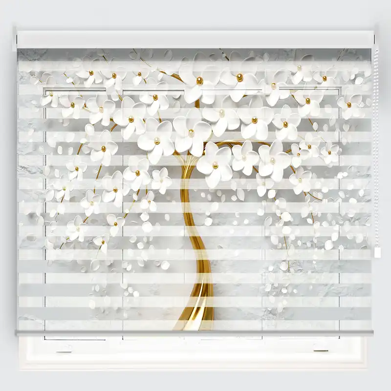 پرده زبرا مدل TD-95 سایز 135x180 سانتی متر