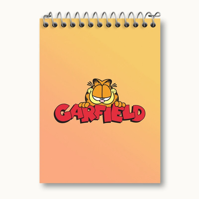دفتر یادداشت 50 برگ خندالو مدل گارفیلد Garfield کد 13834