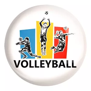 پیکسل خندالو طرح والیبال Volleyball کد 26425 مدل بزرگ