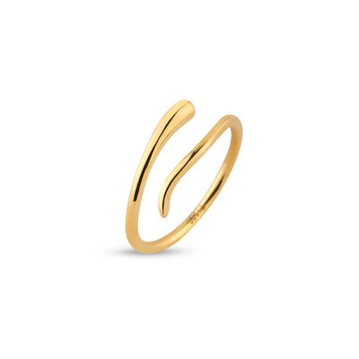 انگشتر طلا 18 عیار زنانه کیا گالری مدل راز کد RM724 