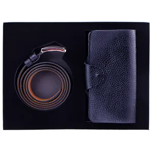 ست هدیه مردانه چرم آرا مدل s005 کد f