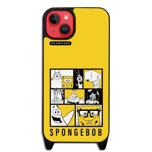 AKAM AMC-WLA14PLUS-SPONGE BOB3 Cover For Apple iPhone 14 Plus